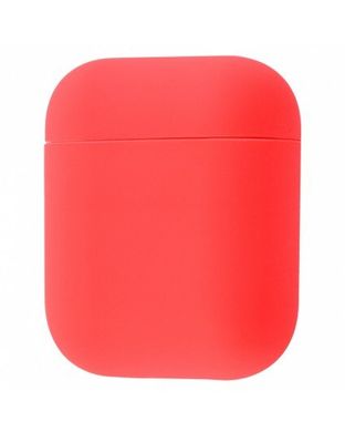 Чехол Silicone Case Slim for AirPods 2 (Red)