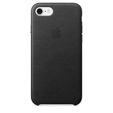 Apple iPhone 7/8 Plus Leather Case Black (MMYJ2)