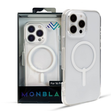 Чохол Monblan Magnetic Crystal Series для iPhone 16 Pro (Transparent)