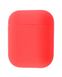 Чехол Silicone Case Slim for AirPods 2 (Red)