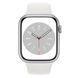 Apple Watch Series 8 GPS 41mm Silver Aluminum Case with White S. Band (MP6K3, MP6L3)