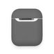 Чехол Silicone Case Slim for AirPods 2 (Grey)