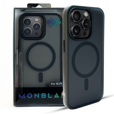 Чохол Monblan Magnetic Matte Series для iPhone 15 Pro (Black)