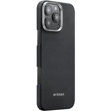 Чохол Pitaka Ultra-Slim Case Classic Twill 600D Black / Grey 16 Pro