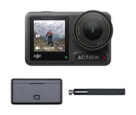 Екшн-камера DJI Osmo Action 4 Adventure Combo (CP.OS.00000270.01)