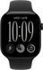 Смарт-годинник Apple Watch Series 12 GPS 46mm Black Aluminum Case with Black Sport Band S/M (MJEK4)