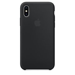 Apple iPhone X Silicone Case - Black (MQT12)