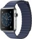 Ремешок Apple Watch 38/40mm Leather Loop 1:1 Original (Blue)