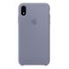 Чехол iPhone XR Silicone Case (Levender Gray)