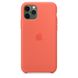 Чехол Silicone Case для iPhone 11 Pro (Clementine)