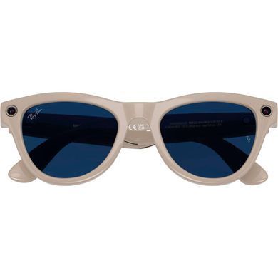 Смарт-окуляри Ray-Ban Meta Skyler Standard Shiny Chalky Gray / Clear Sapphire Transition (RW4010 6700MF 52-20)
