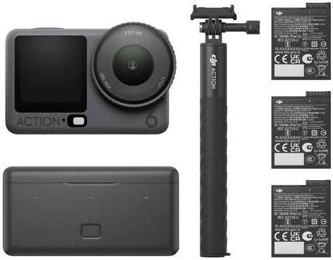 Екшн-камера DJI Osmo Action 6 Adventure Combo (CP.OS.00000506.02)