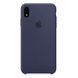 Чехол iPhone XR Silicone Case (Midnight Blue)