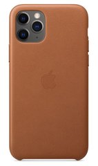 Apple iPhone 11 Pro  Leather Case - Saddle Brown (MWYD2)