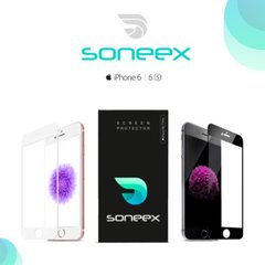 Захисне скло Soneex "Full Silk Screen 0.26mm" iPhone 6 / 6s (Black or White)