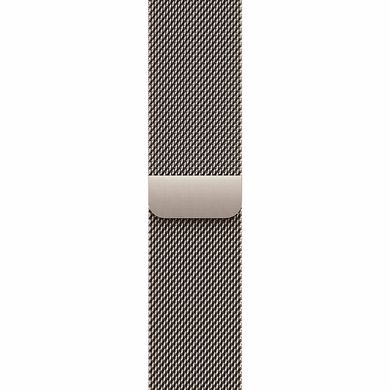 Apple Watch Series 10 GPS + LTE, 42mm Natural Titanium Case with Natural Milanese Loop