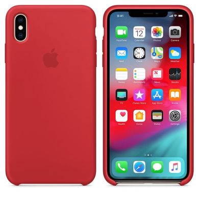 Чехол Silicone Case для XS Max (Product RED)