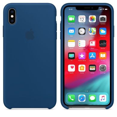 Чoхол Silicone Case для XS Max (Blue Horizon)