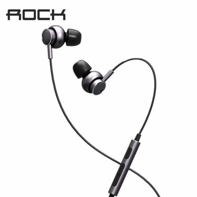 Навушники Rock "Y5" (Black) Aux