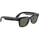 Смарт-окуляри Ray-Ban Meta Wayfarer Gen 2 Standard Shiny Black Frame / G-15 Green Lenses (RW4012 601/71 50-22)