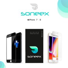 Защитное стекло Soneex "Full Silk Screen 0.26mm" iPhone 7 Plus / 8 Plus (Black or White), Black