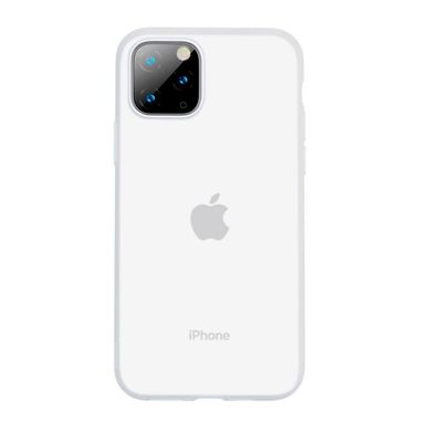 Чохол Baseus Jelly Liquid Silica Gel Transparent White для iPhone 11 Pro