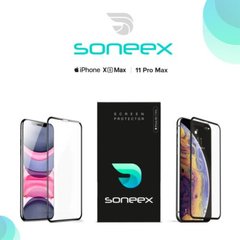 Захисне скло Soneex "Full Silk Screen 0.26mm" iPhone XS Max/11pro max (Black)