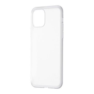 Чохол Baseus Jelly Liquid Silica Gel Transparent White для iPhone 11