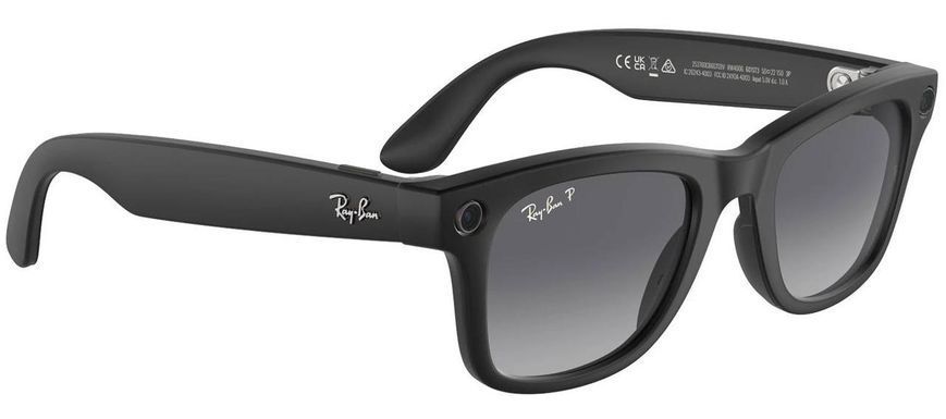 Смарт-окуляри Ray-Ban Meta Wayfarer Matte Black Frame Graphite Lenses (RW4006 601ST3 50-22)