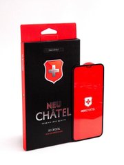 Защитное стекло +NEU Chatel "Full 3D Crystal" iPhone X/XS/11 Pro