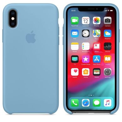 Чoхол Silicone Case для iPhone XS Max (Cornflower)