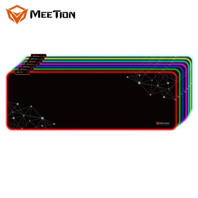 Игровая поверхность MeeTion Backlit Gaming Mouse Pad RGB (Black)