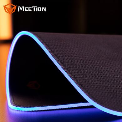 Игровая поверхность MeeTion Backlit Gaming Mouse Pad RGB (Black)