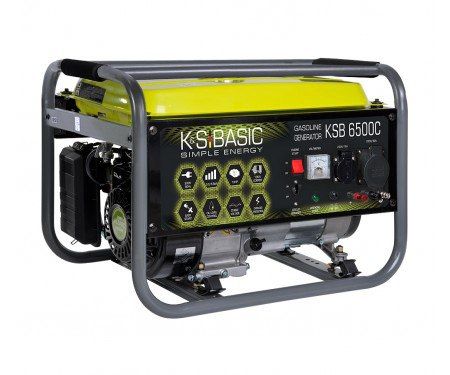 Бензиновий генератор K&S BASIC KSB 6500C