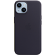 Apple Leather Case for iPhone 14 Plus (Ink) HQ