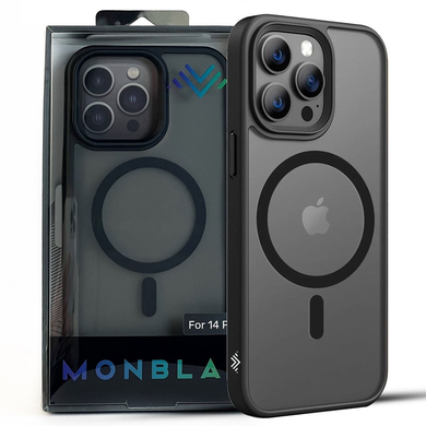 Чохол Monblan Magnetic Matte Series для iPhone 14 Pro (Black)