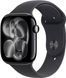 Смарт-годинник Apple Watch Series 11 GPS 42mm Jet Black Alu. Case w. Black S. Band - S/M (MEQT4)