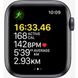 Apple Watch SE GPS 44mm Space Grey Aluminium Case with Midnight Sport Band (MKQ63)