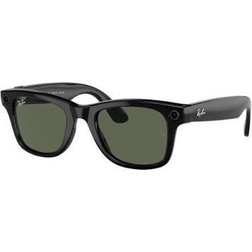 Смарт-окуляри Ray-Ban Meta Skyler (Gen 2) (Shiny Black/ G-15 Green) (RW4014 601/71 52-20) (M)
