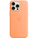 Apple Silicone Case iPhone 15 Pro Max (Orange Sorbet) HQ