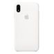 Чехол iPhone XR Silicone Case (White)