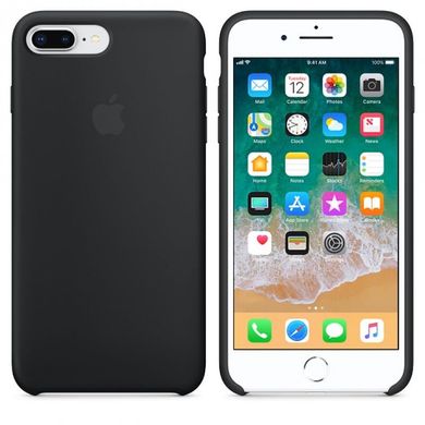 Чехол iPhone 8 Plus/7 Plus Silicone Case (Black)