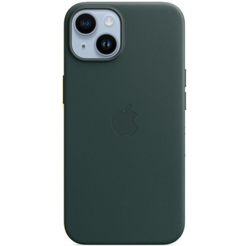 Apple Leather Case for iPhone 14 (Forest Green) HQ
