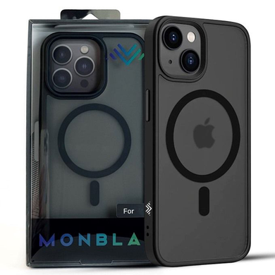 Чохол Monblan Magnetic Crystal Series для iPhone 15 Plus (Black)
