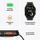 Apple Watch Ultra 3 GPS + LTE, 49mm Natural Titanium Case with Blue/Bright Blue Trail Loop - M/L (MEWU4)