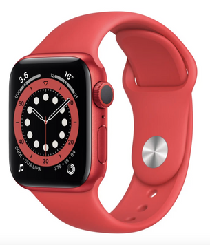 Apple Watch Series 6 44mm PRODUCT(RED) Aluminum Case with Red Sport Band (M00M3)