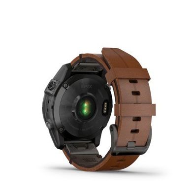 Garmin Epix (Gen 2) Sapphire - B. Titanium w. Chestnut L. Band (010-02582-30)