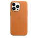 iPhone 13 Pro Leather Case with MagSafe - Golden Brown (MM193)
