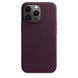 iPhone 13 Pro Leather Case with MagSafe - Dark Cherry (MM1A3)