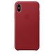 iPhone X Leather Case - (PRODUCT)RED
